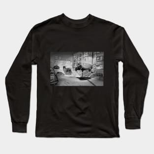 60s car chase movie, or something Long Sleeve T-Shirt